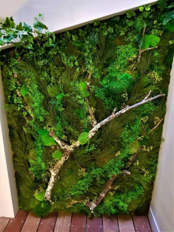 Mur végétal, Lyon, MOSS SMART NATURE