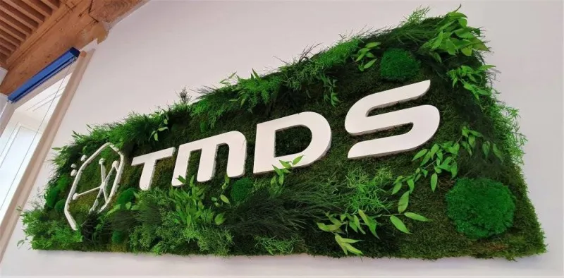 Mur végétal, Lyon, MOSS SMART NATURE