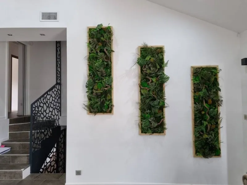 Tableau végétal, Lyon, MOSS SMART NATURE