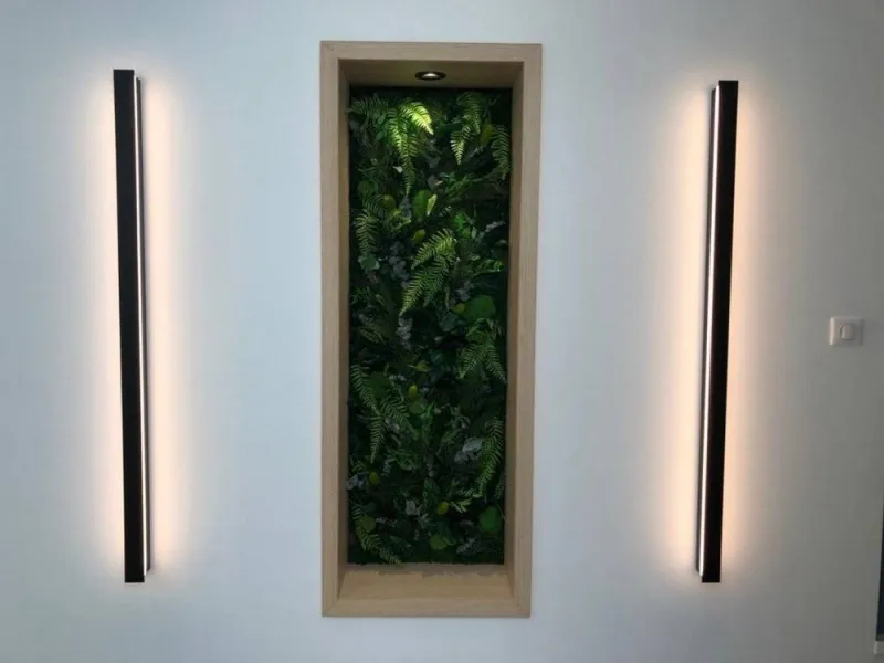 Tableau végétal, Lyon, MOSS SMART NATURE