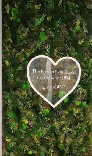 Création de PLV végétale, Lyon, MOSS SMART NATURE