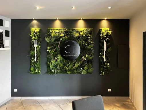 Objets de communication végétale à Villefranche-sur-Saône, Lyon, MOSS SMART NATURE