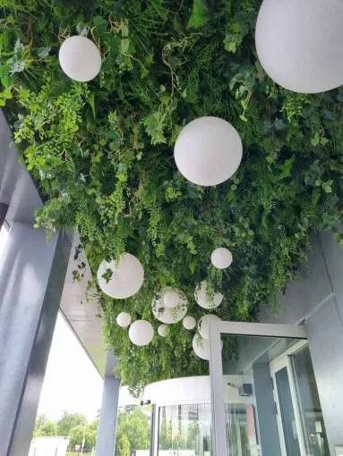 Plafonds végétalisés exterieurs à Saint Priest, Lyon, MOSS SMART NATURE