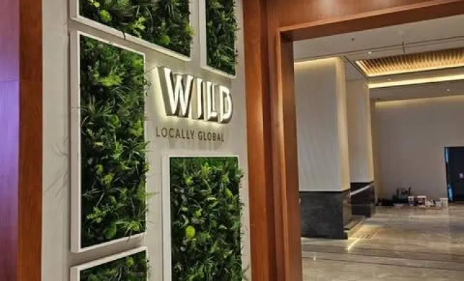 Création de cadres végétalisés pour hôtel luxueux dans le Rhône, Lyon, MOSS SMART NATURE