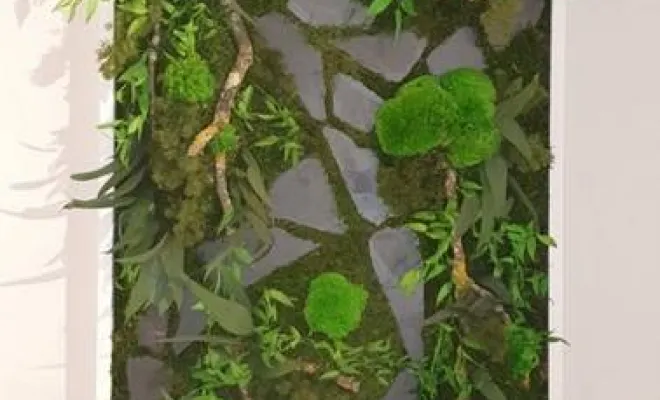 Fabricant cadre végétal stabilisé pour végétaliser les locaux d'entreprise à Lyon, Lyon, MOSS SMART NATURE